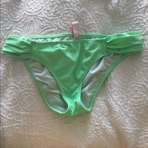 Victoria’s Secret swim bottoms. Size S. Mint